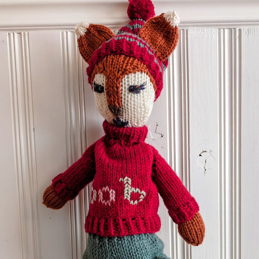 Meet Bob - Hand made Tricot doll baby birthday gift 20 inches